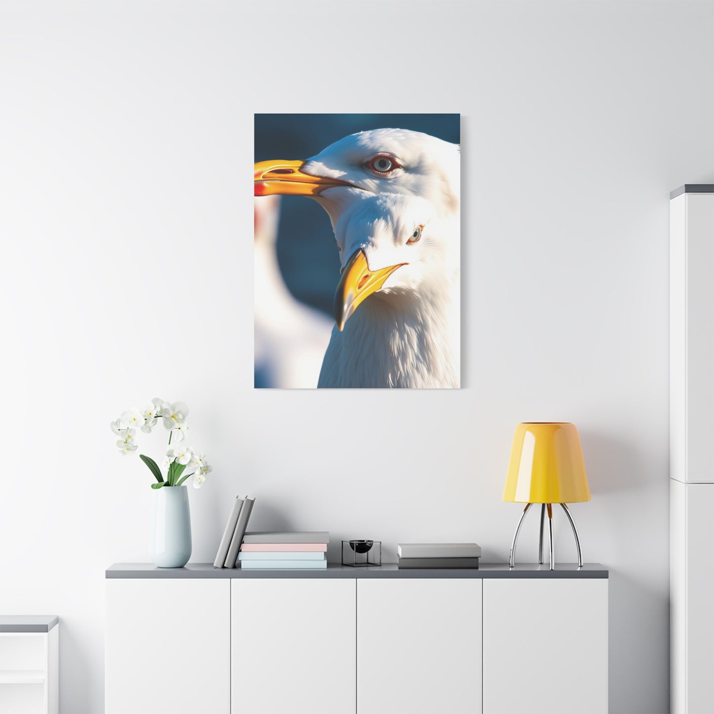 Masterpiece Sea Gull Art Vision Wall Art & Canvas Print