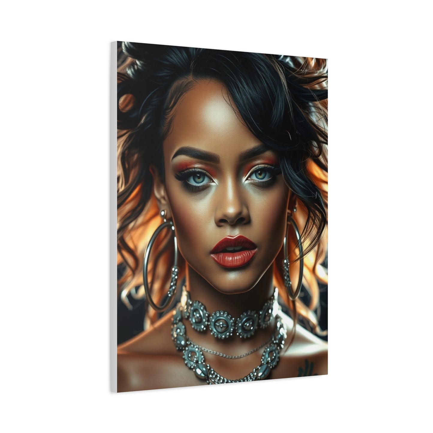 Regal Rihanna Canvas Display Wall Art & Canvas Print