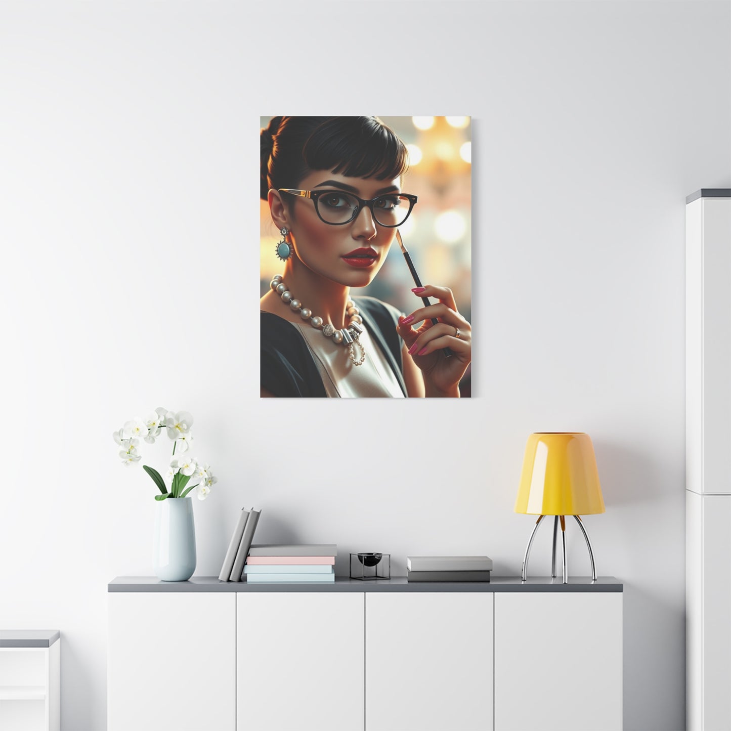 Elite Breakfast At Tiffany’s Characters Art Vision Wall Art & Canvas Print