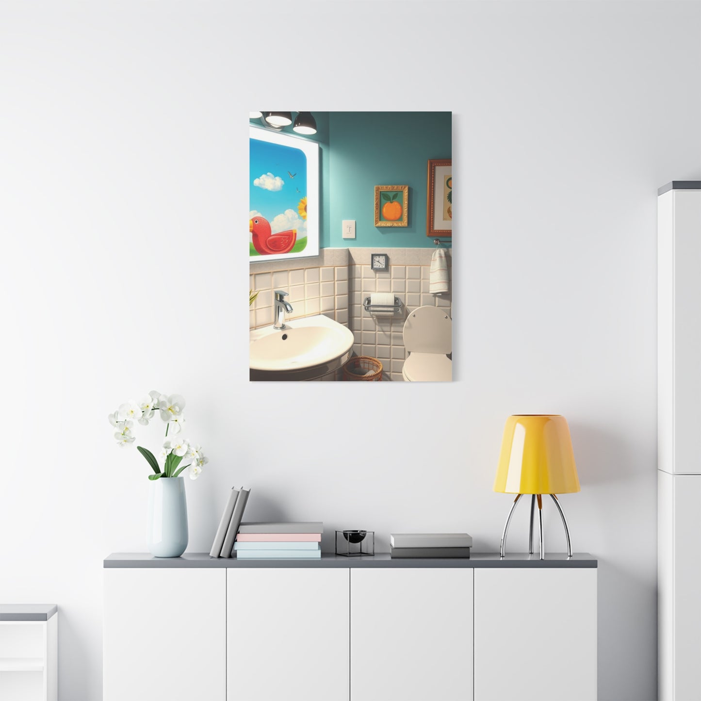 Masterpiece Kid’s Bathroom Art Vision Wall Art & Canvas Print