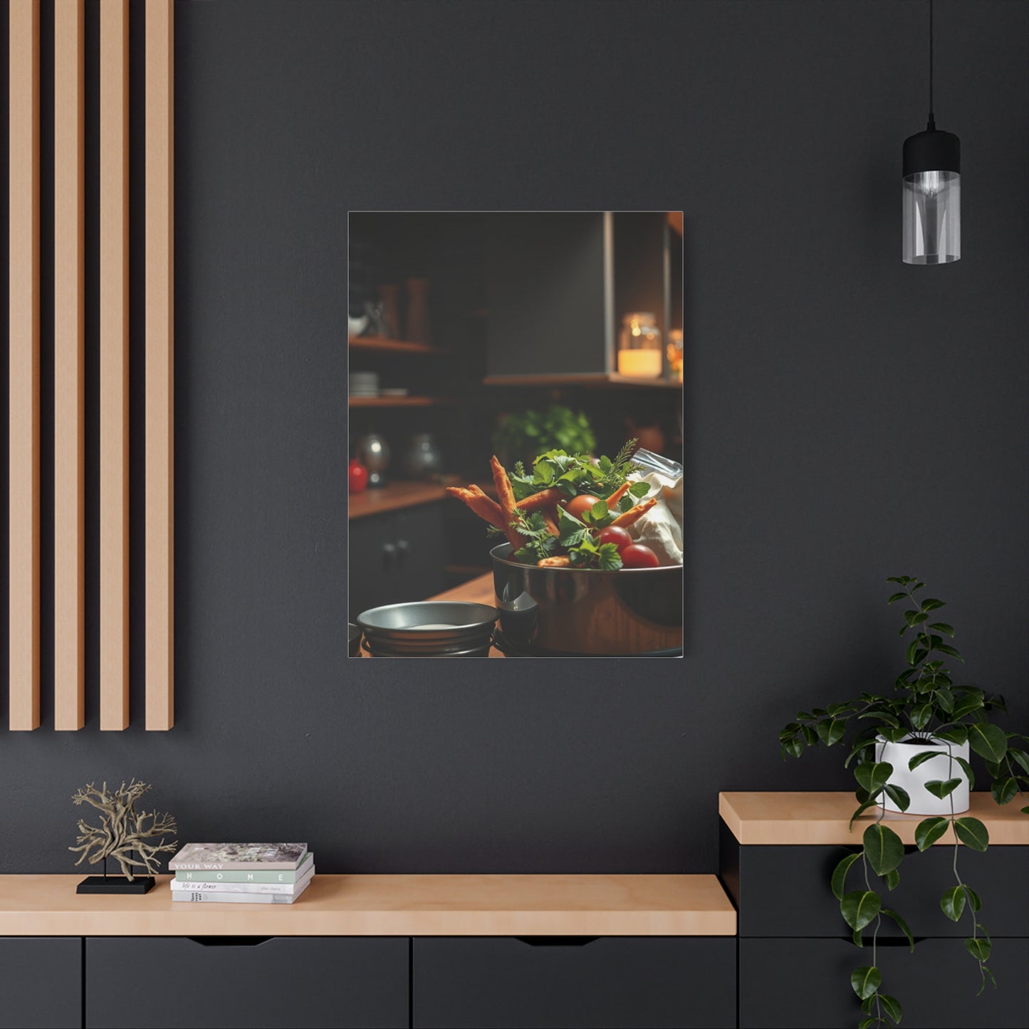 Culinary Elegance Canvas