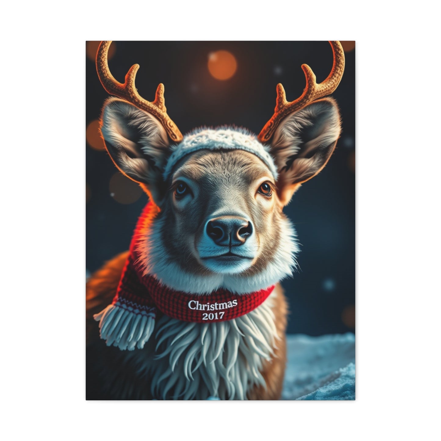 Supreme Christmas Animal Art Collection Wall Art & Canvas Print