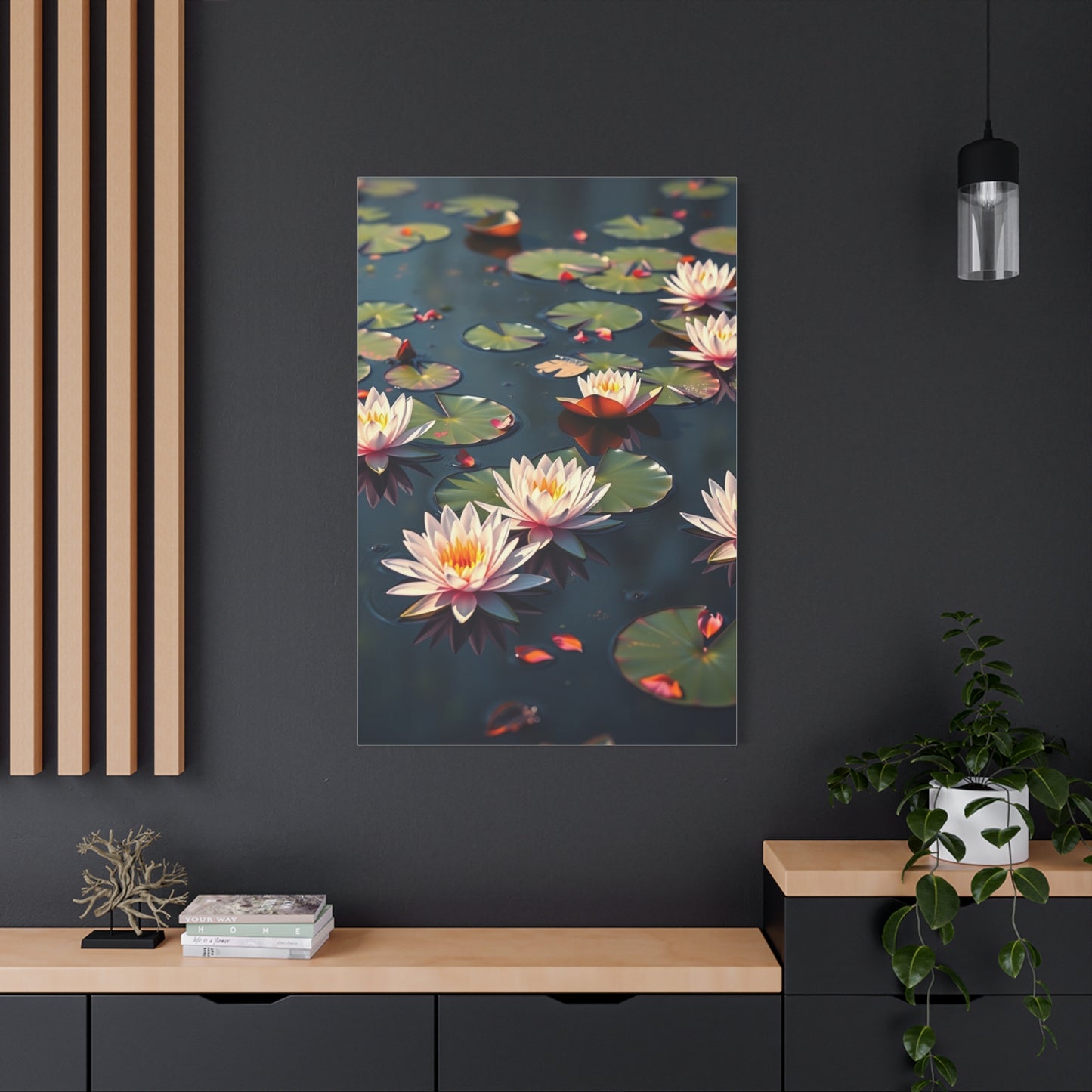 Supreme Claude Monet Water Lilies Art Collection Wall Art & Canvas Print