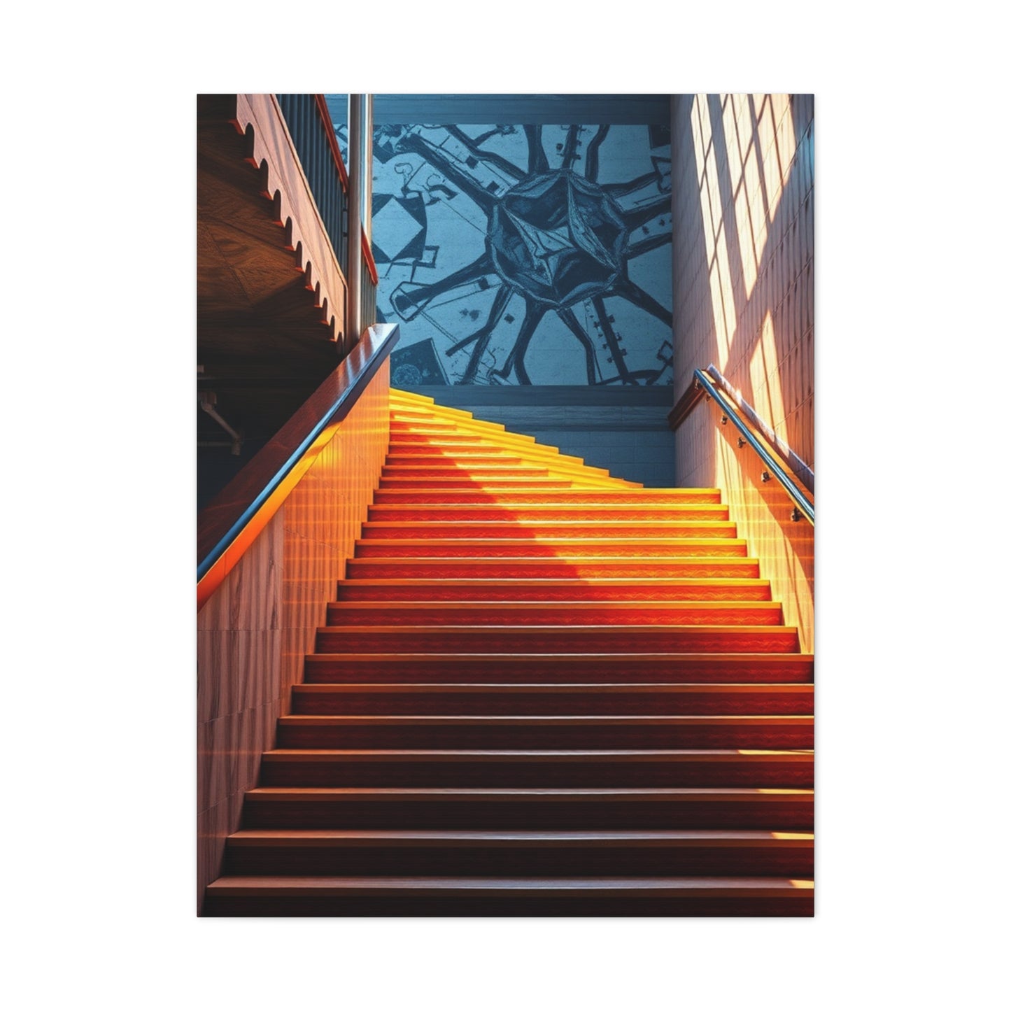 Stair & Staircase Art Refined Canvas Wall Art & Canvas Print