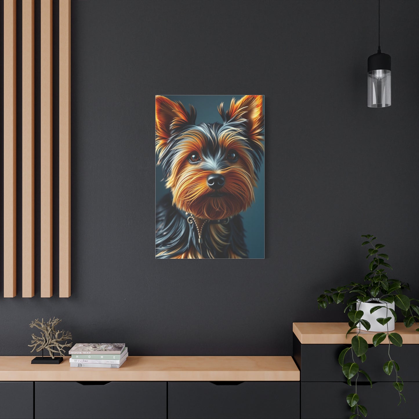Masterpiece Yorkshire Terrier Art Vision Wall Art & Canvas Print