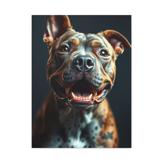 Supreme Pit Bull Art Collection Wall Art & Canvas Print