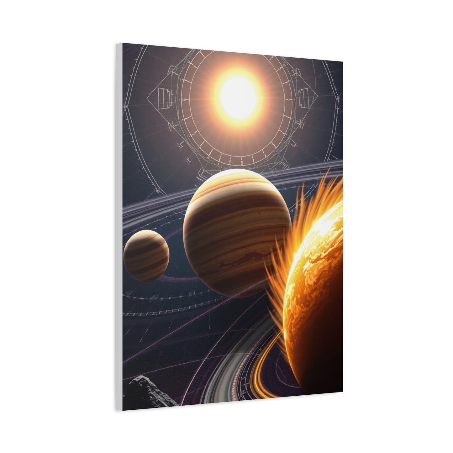 Solar System Wall Art Supreme Gallery Wall Art & Canvas Print
