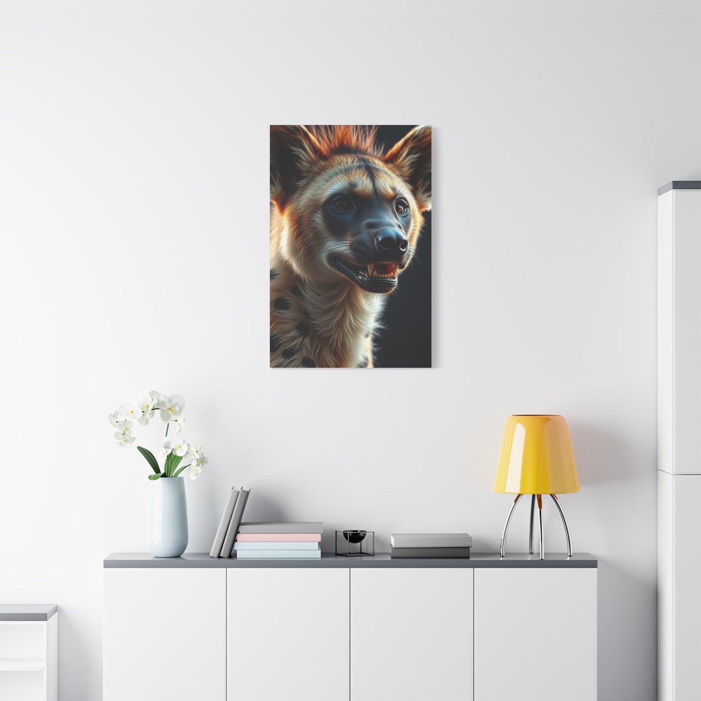 Masterpiece Hyenas Art Vision Wall Art & Canvas Print