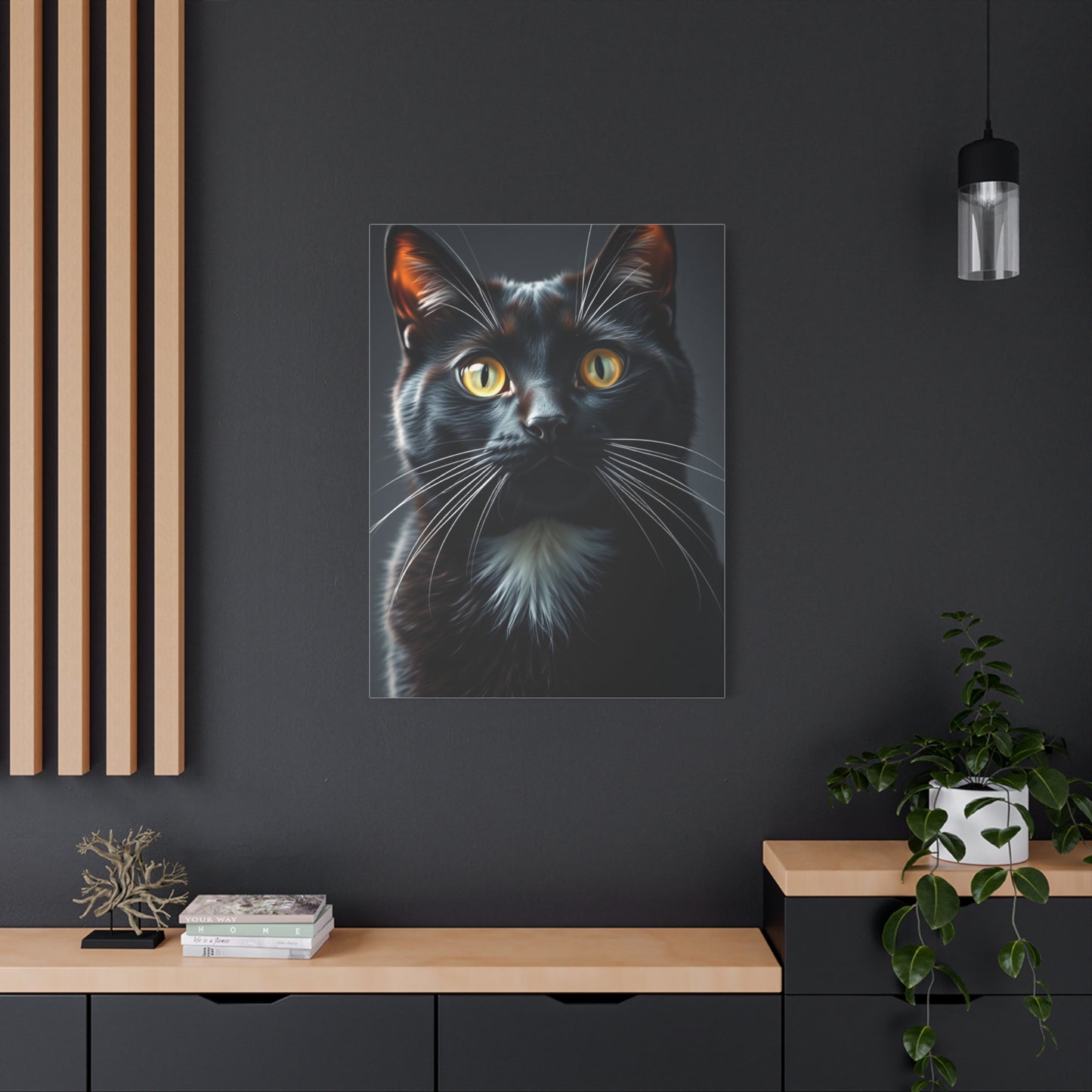 Supreme Tuxedo Cat Art Collection Wall Art & Canvas Print