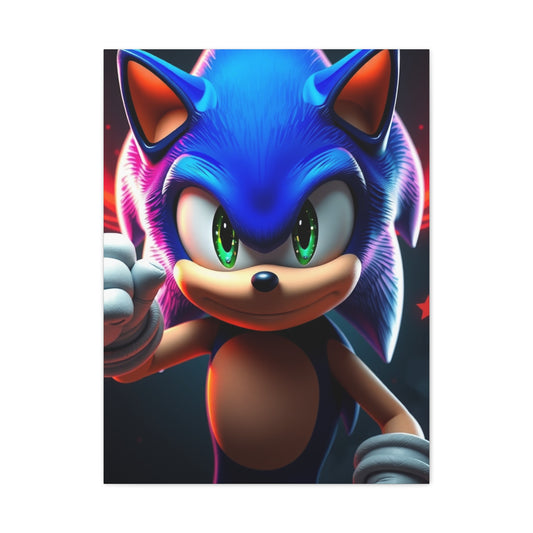 Supreme Sonic the Hedgehog Art Collection Wall Art & Canvas Print