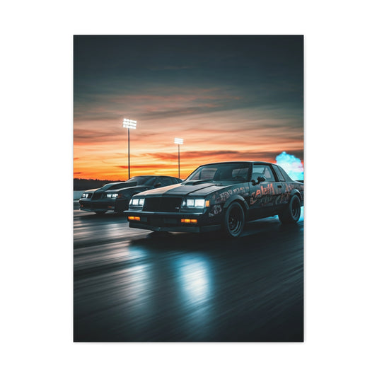 Turbo G Body Chase Under Stadium Lights Wall Art & Canvas Prints