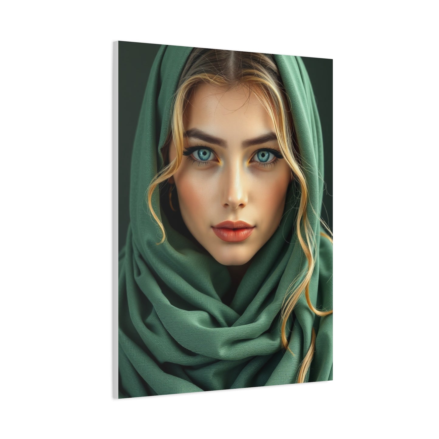 Vision Sage Green Art Art Wall Art & Canvas Print