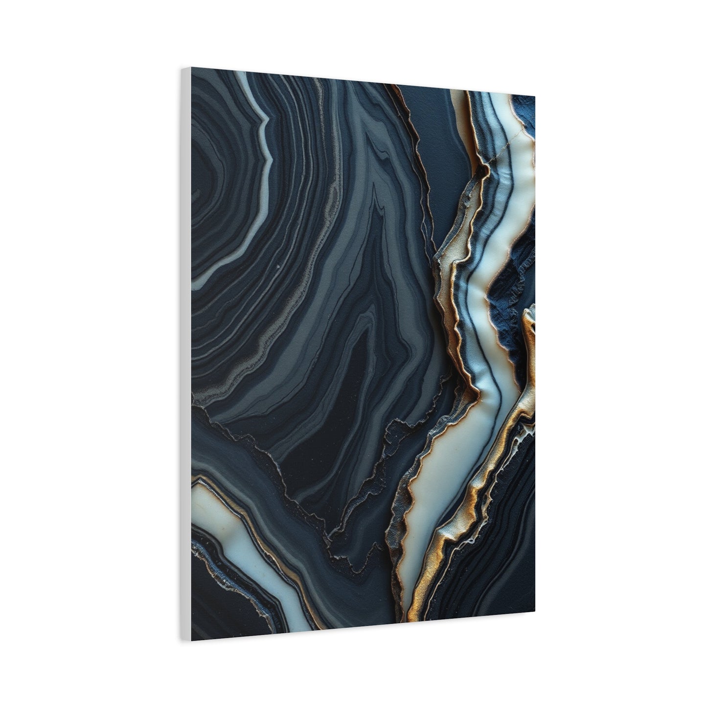Masterpiece Charcoal, Onyx, and Ivory Art Vision Wall Art & Canvas Print