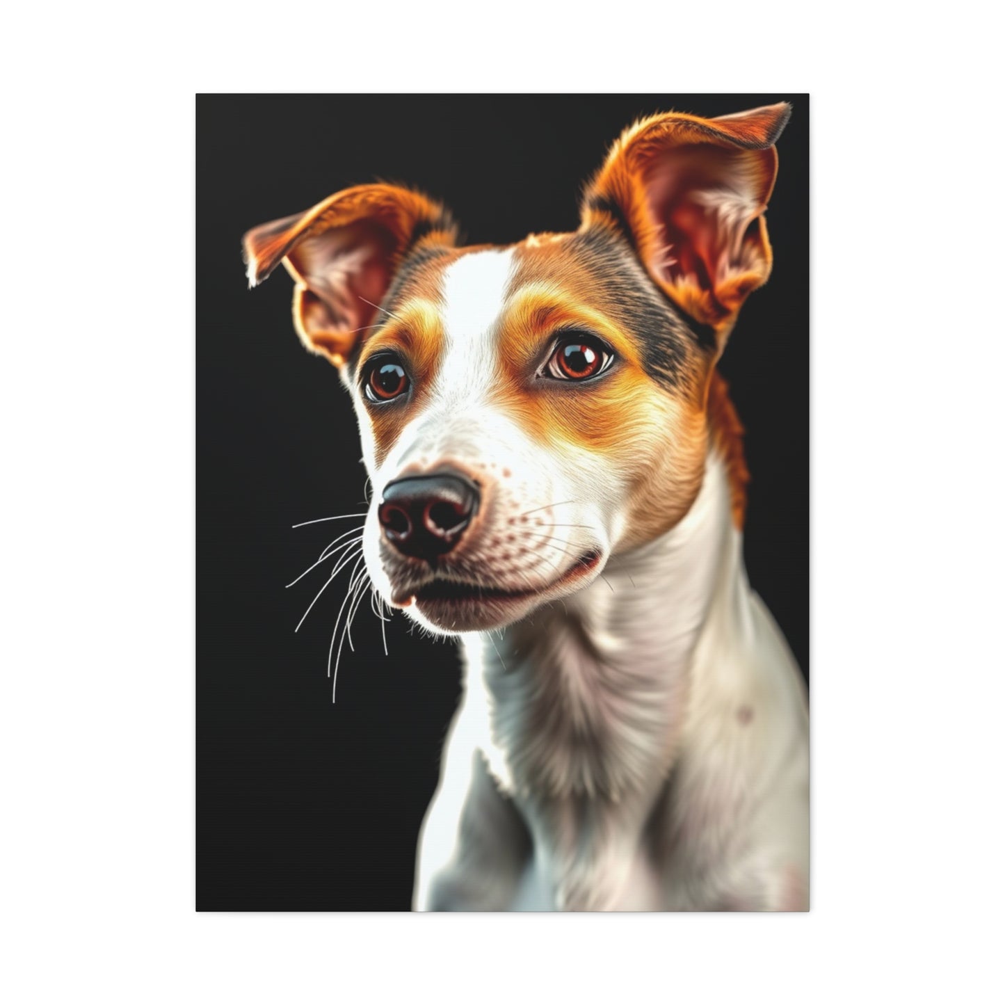 Jack Russell Terrier Art Refined Canvas Wall Art & Canvas Print