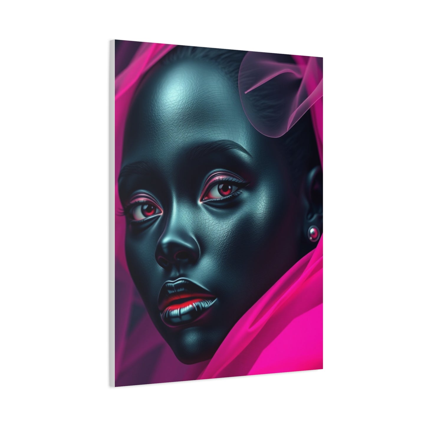 Supreme Black & Pink Art Collection Wall Art & Canvas Print