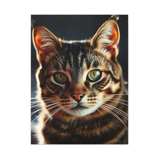 Elite Tabby Cat Art Vision Wall Art & Canvas Print