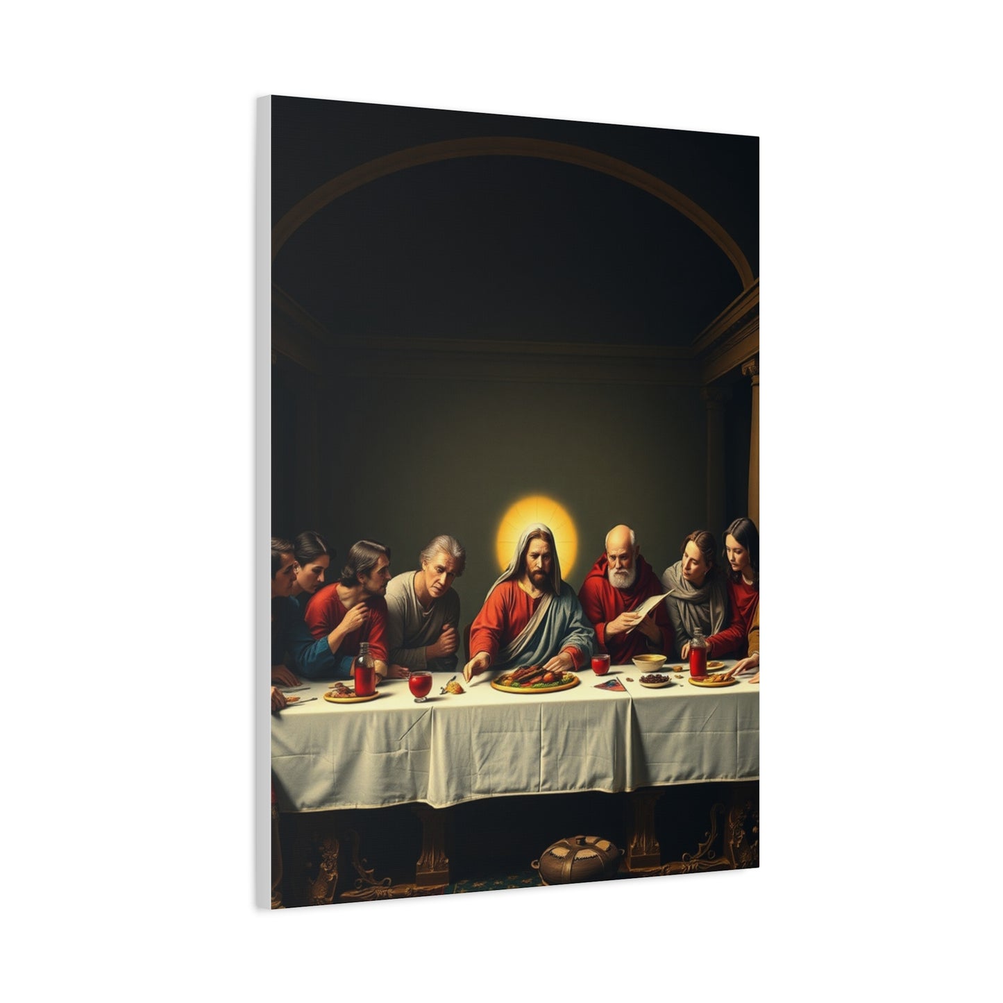 Masterpiece The Last Supper Art Vision Wall Art & Canvas Print