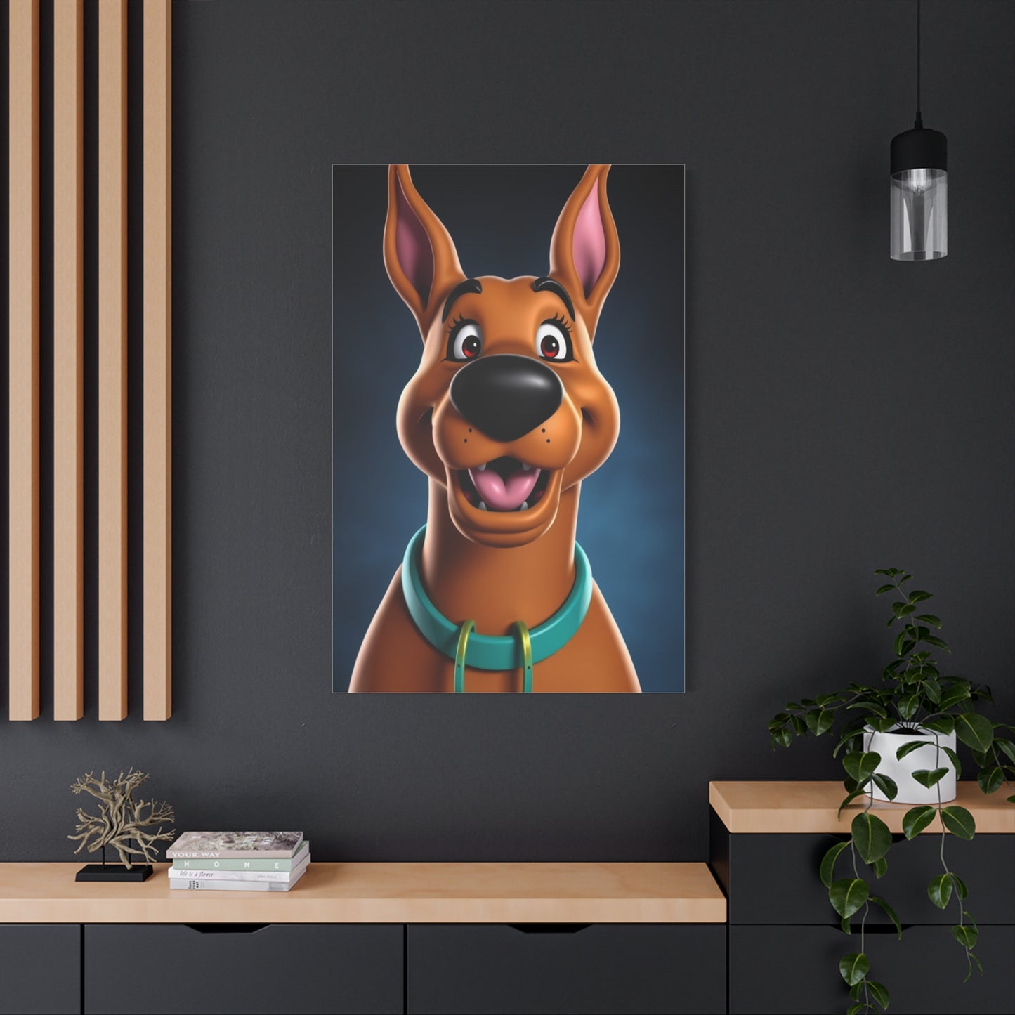 Elite Scooby-Doo (TV Series) Characters Art Vision Wall Art & Canvas Print
