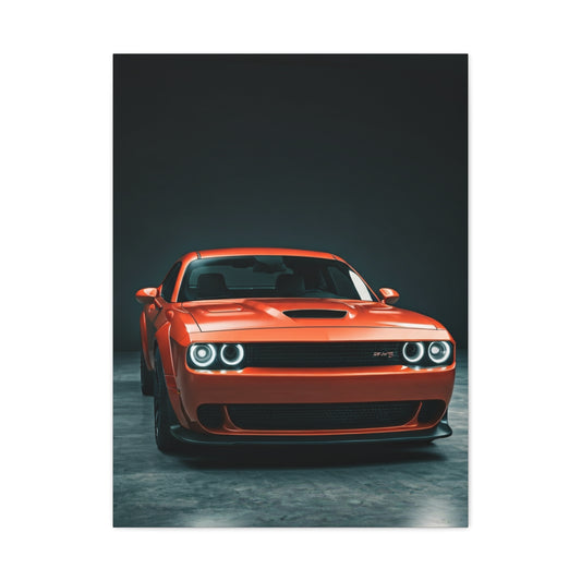 Dodge Challenger Hellcat Performance Wall Art & Canvas Prints