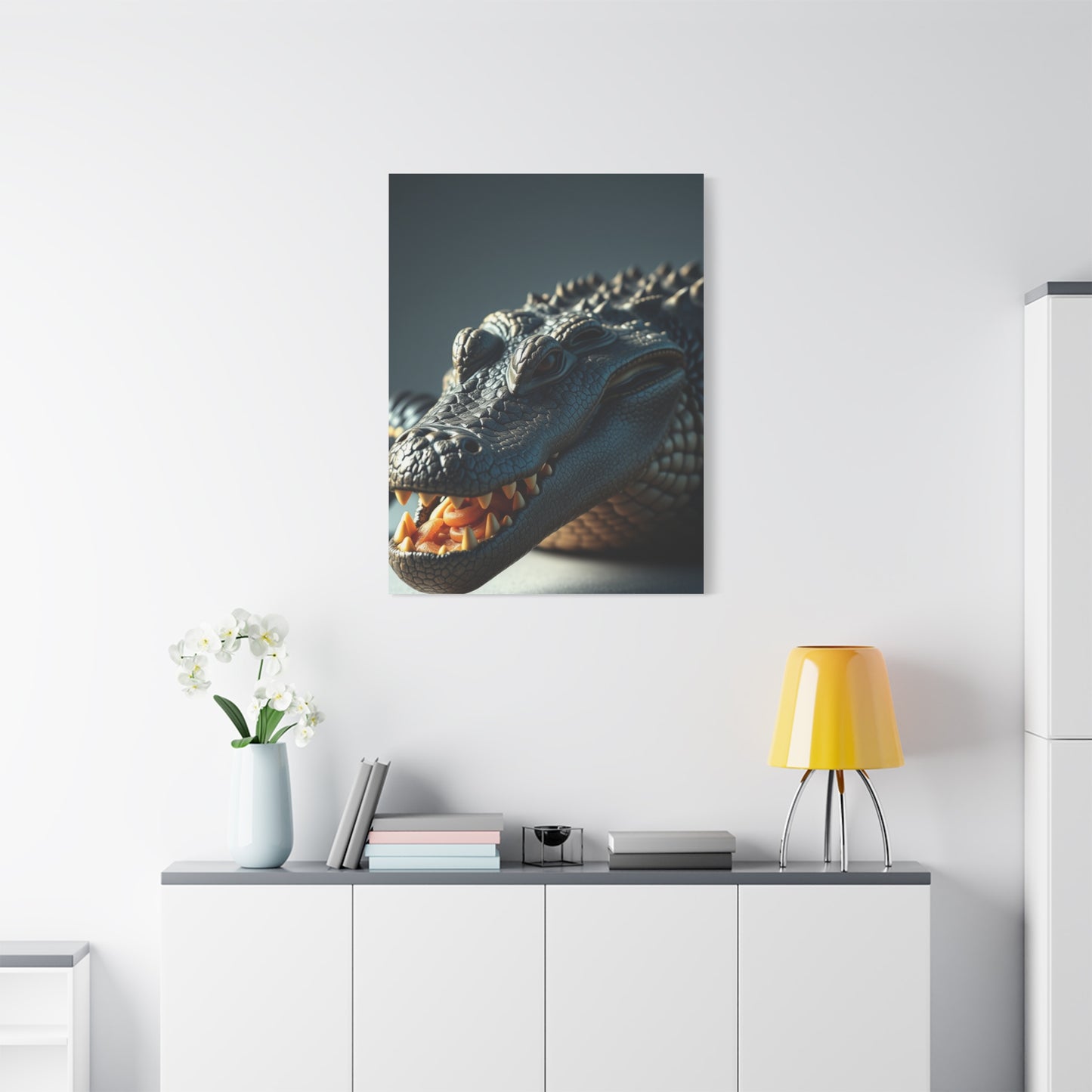 Crocodile & Alligator Art Luxury Canvas Wall Art & Canvas Print