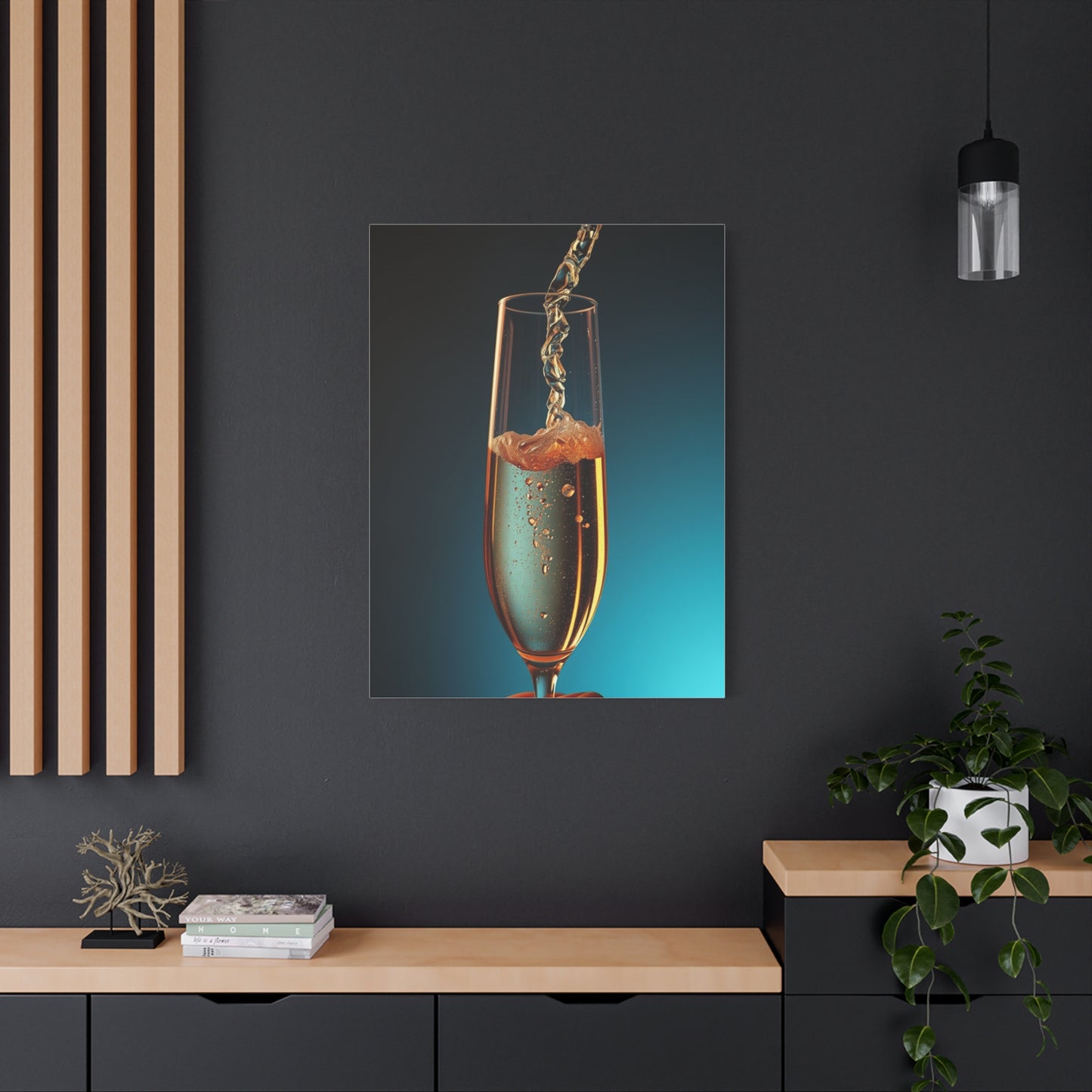 Masterpiece Champagne Art Vision Wall Art & Canvas Print