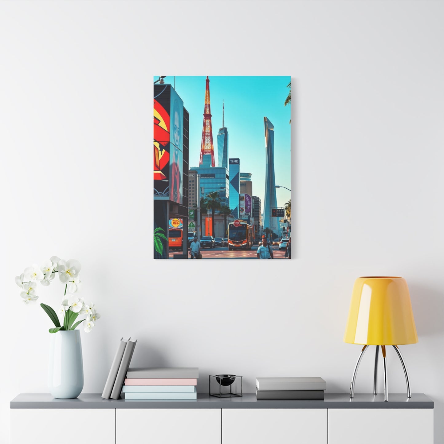 Supreme Los Angeles Art Collection Wall Art & Canvas Print