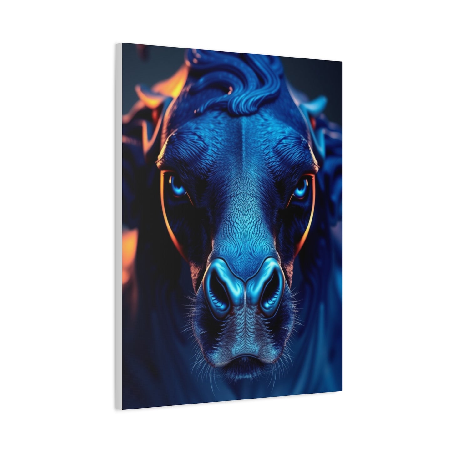 Supreme Navy Blue Art Collection Wall Art & Canvas Print