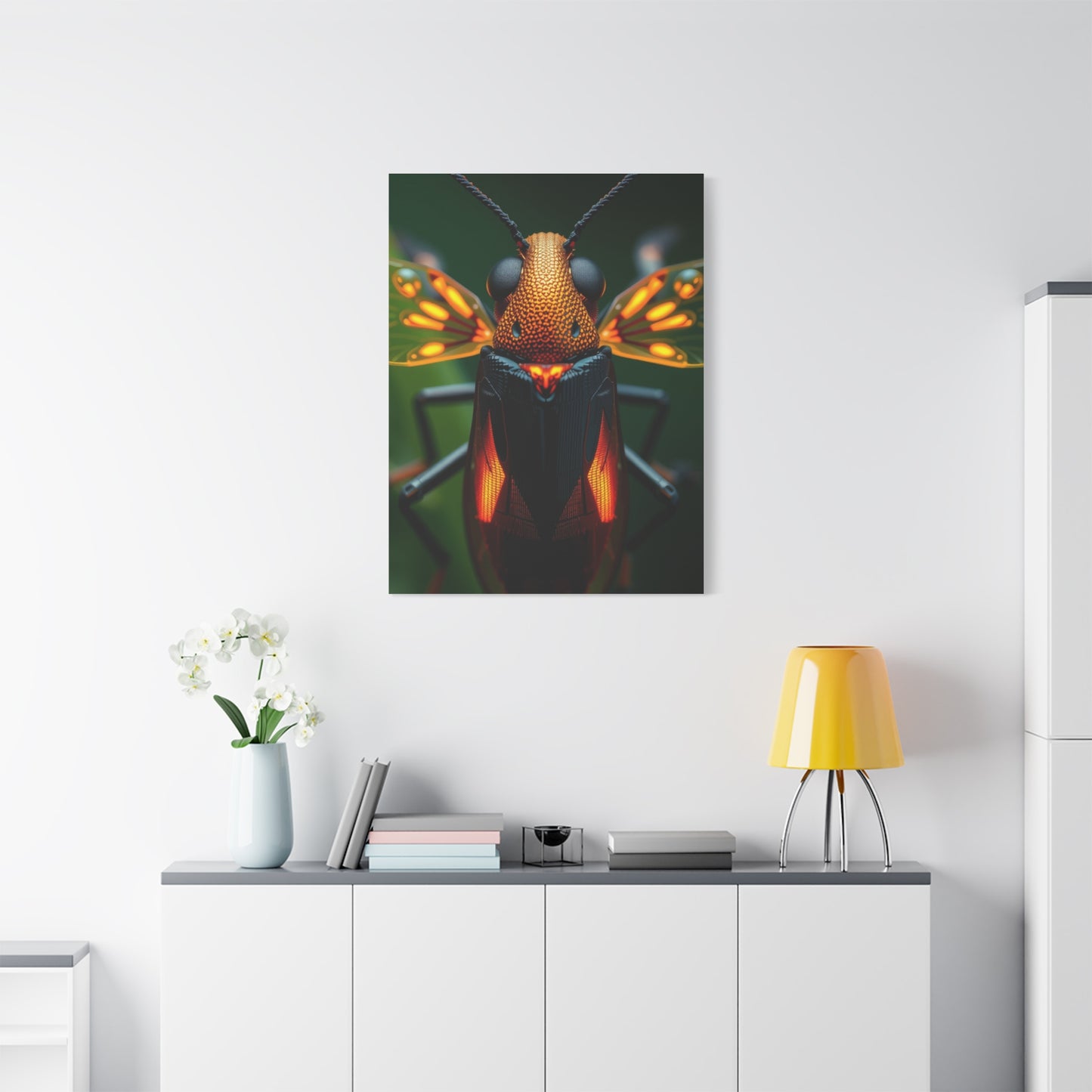 Firefly (Lighting Bug) Art Luxury Canvas Wall Art & Canvas Print