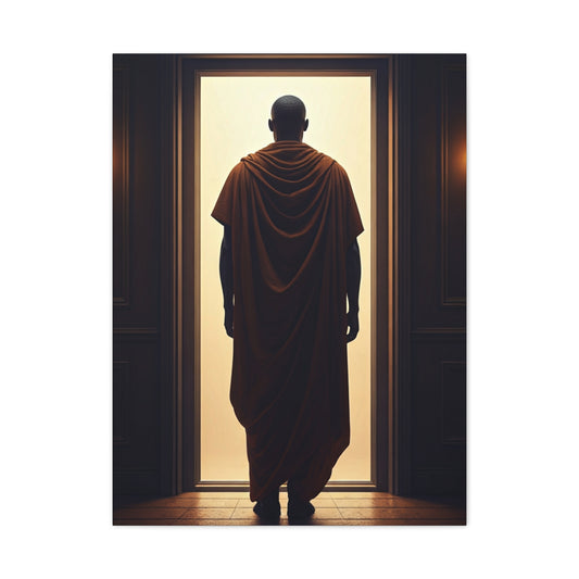 Threshold of Light Minimalist Figure Wall Art & Canvas Prints