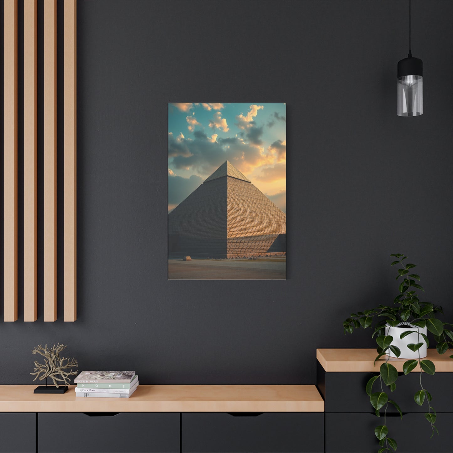Supreme Pyramid Art Collection Wall Art & Canvas Print