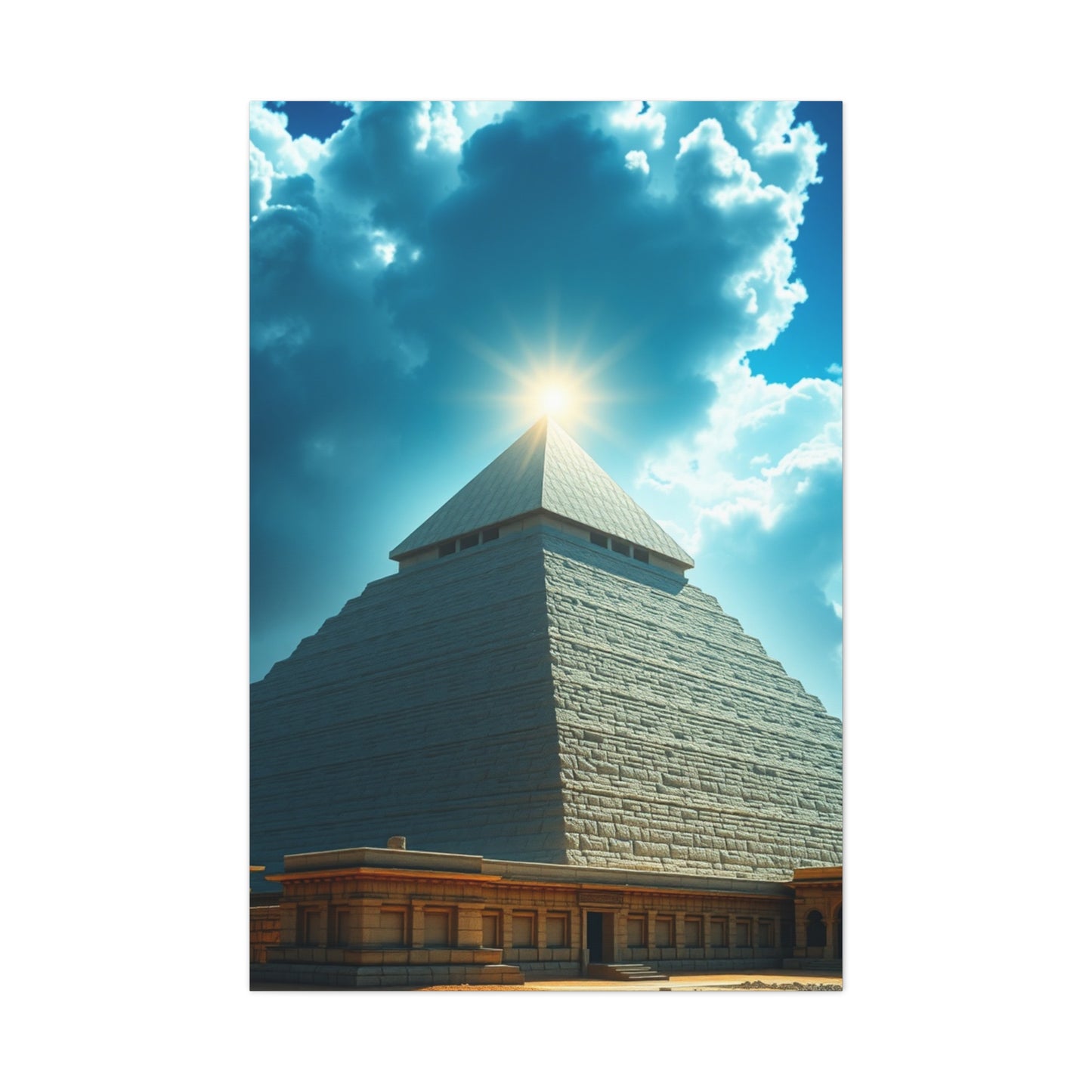 Masterpiece Pyramid Art Vision Wall Art & Canvas Print