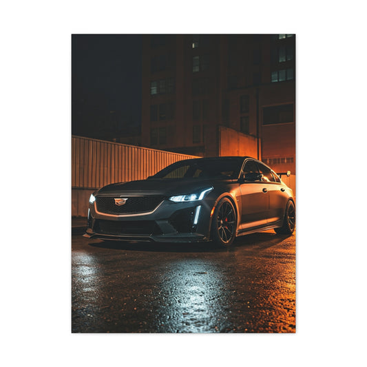 Cadillac CT5-V Blackwing Metropolitan Aggression Wall Art & Canvas Prints