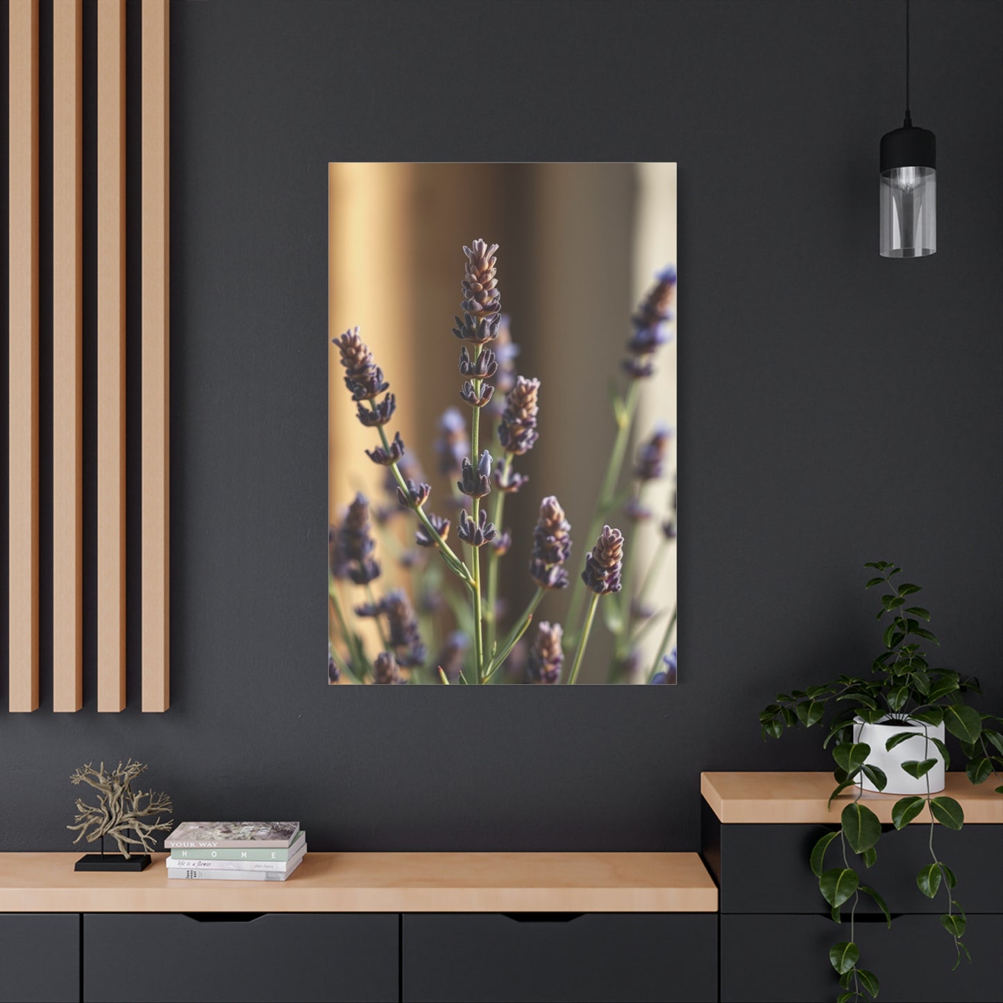 Lavender Herb Art Supreme Gallery Wall Art & Canvas Print