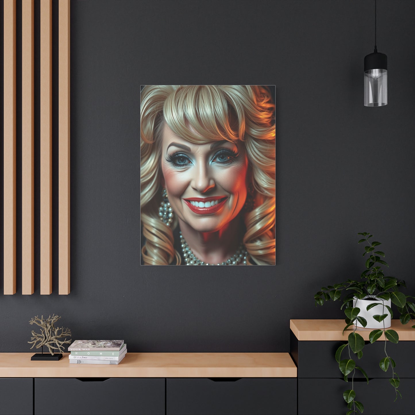 Vision Dolly Parton Art Art Wall Art & Canvas Print