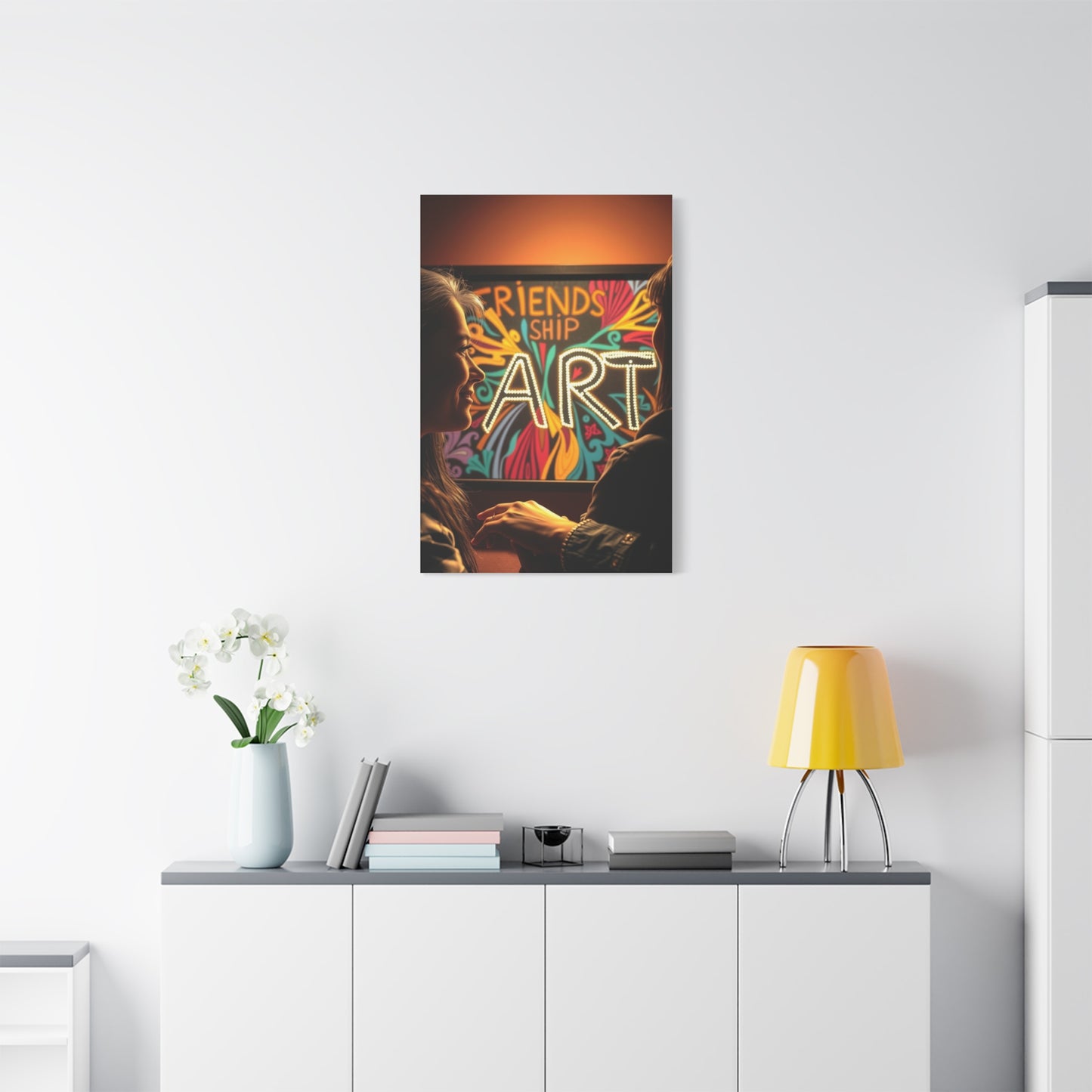Elite Friendship Art Vision Wall Art & Canvas Print