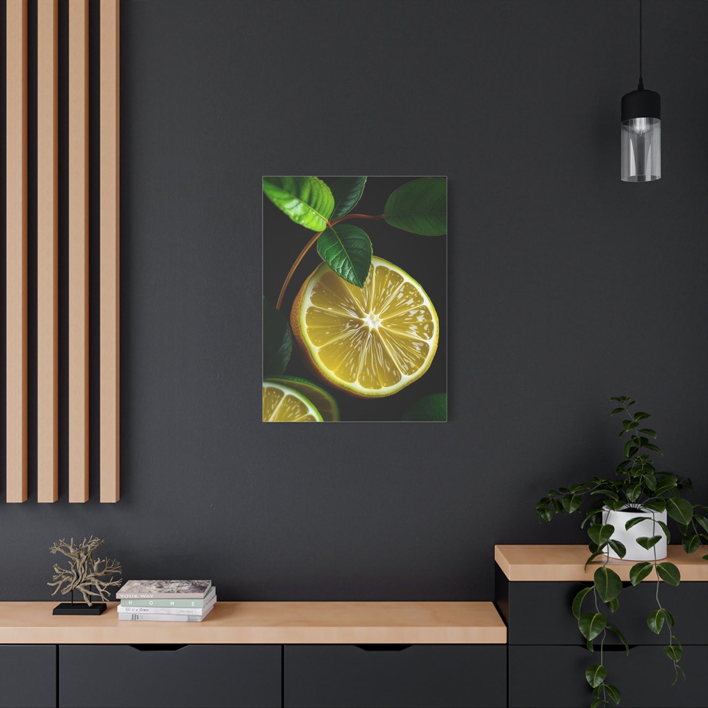 Elite Lemon & Lime Art Vision Wall Art & Canvas Print