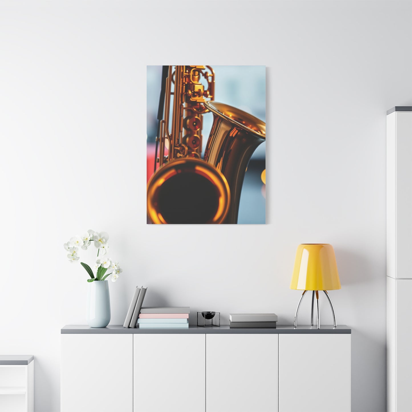 Saxophone Art Supreme Gallery Wall Art & Canvas Print