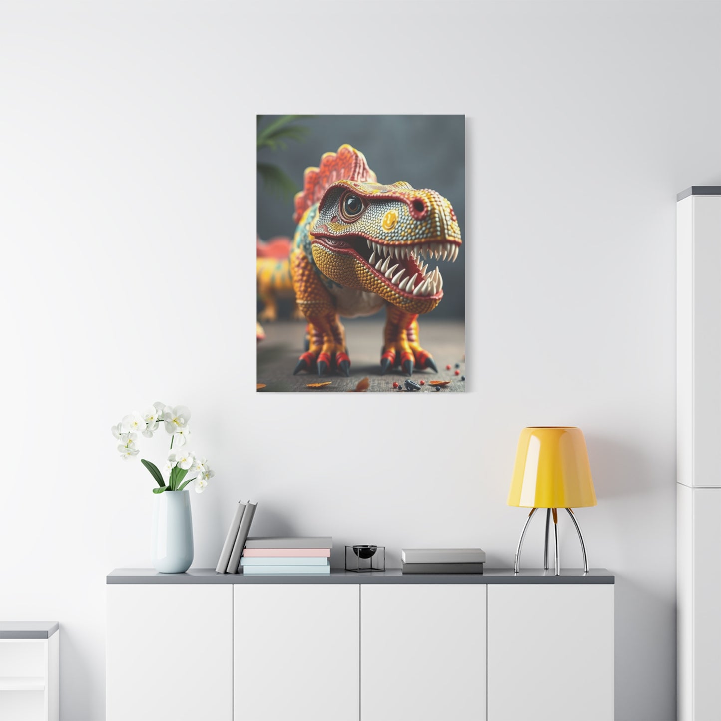 Kid’s Dinosaur Art Luxury Canvas Wall Art & Canvas Print