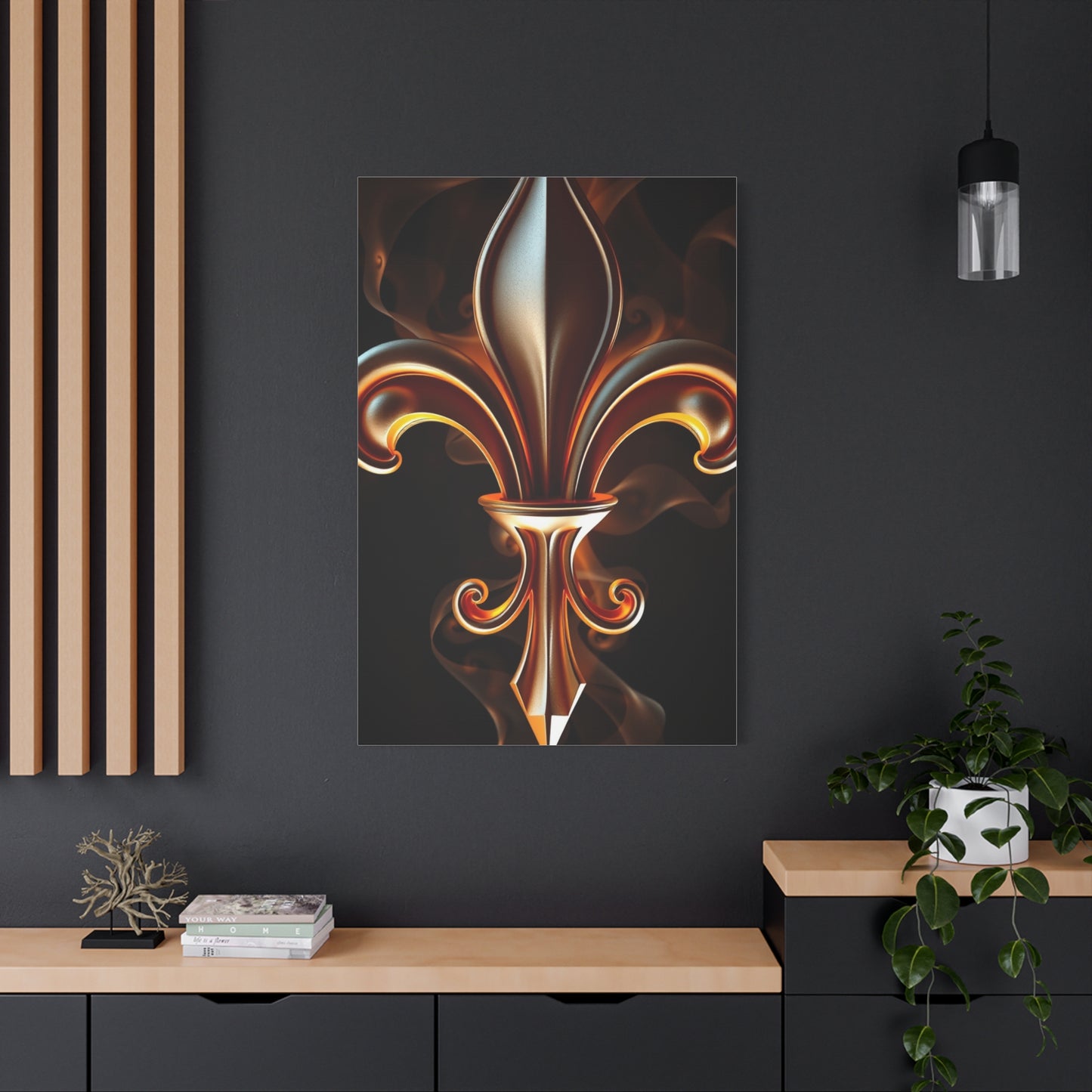 Supreme Fleur-de-Lis Art Collection Wall Art & Canvas Print