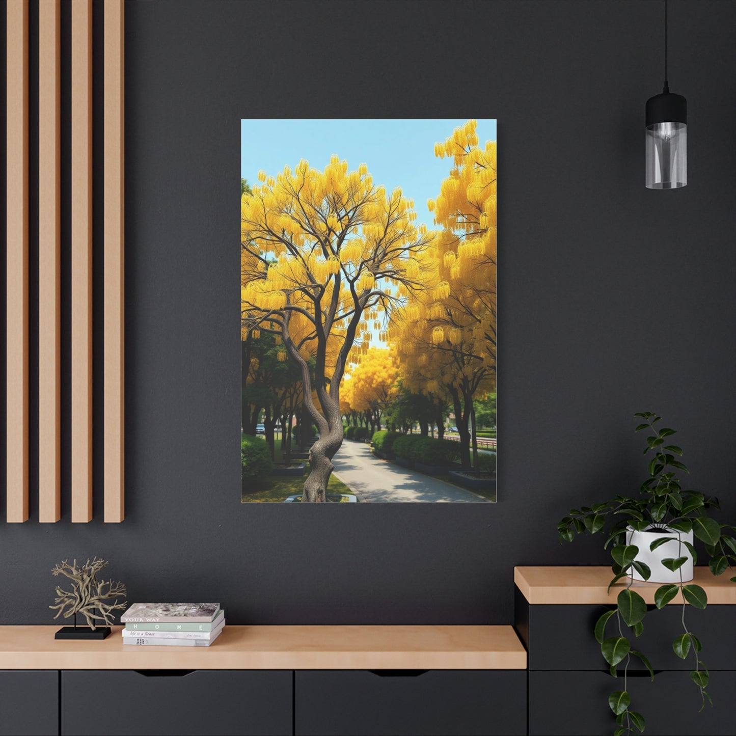 Ginkgo Tree Art Luxury Canvas Wall Art & Canvas Print