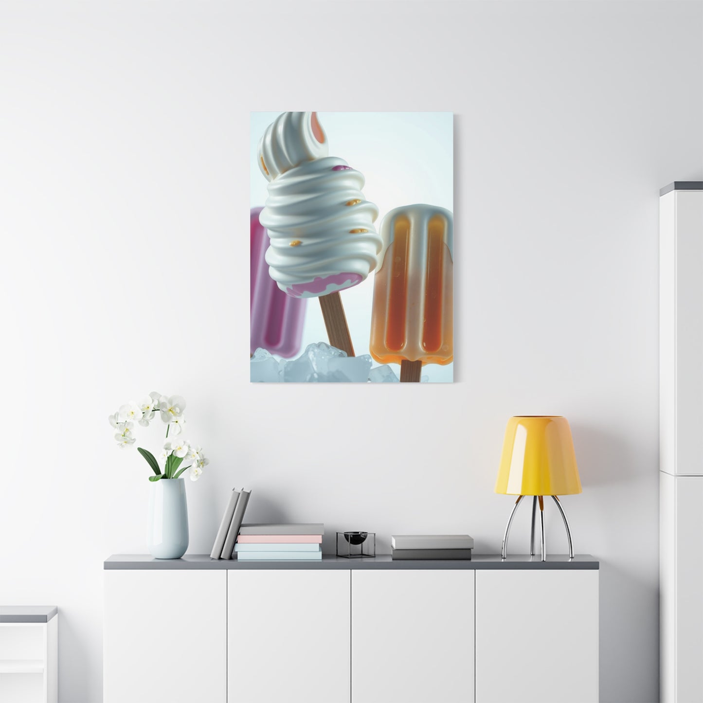 Ice Cream & Popsicle Art Supreme Gallery Wall Art & Canvas Print