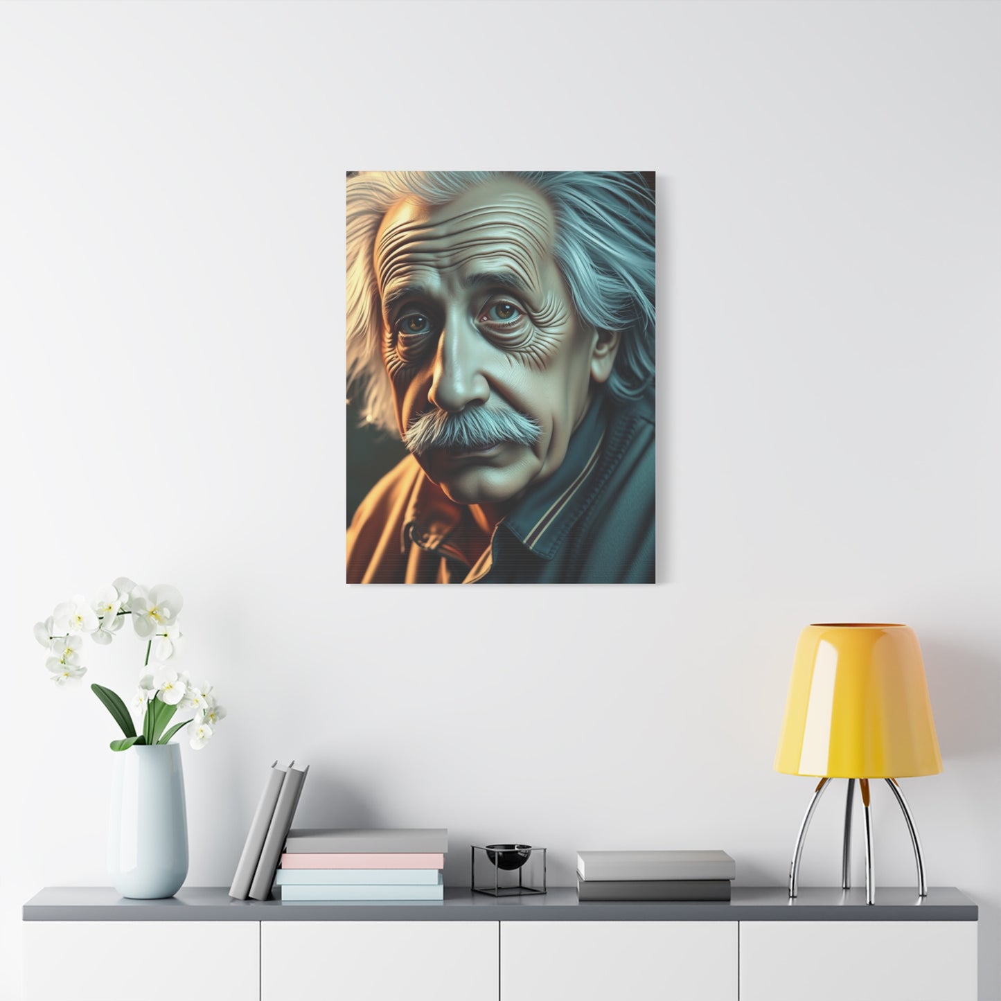 Masterpiece Albert Einstein Art Vision Wall Art & Canvas Print