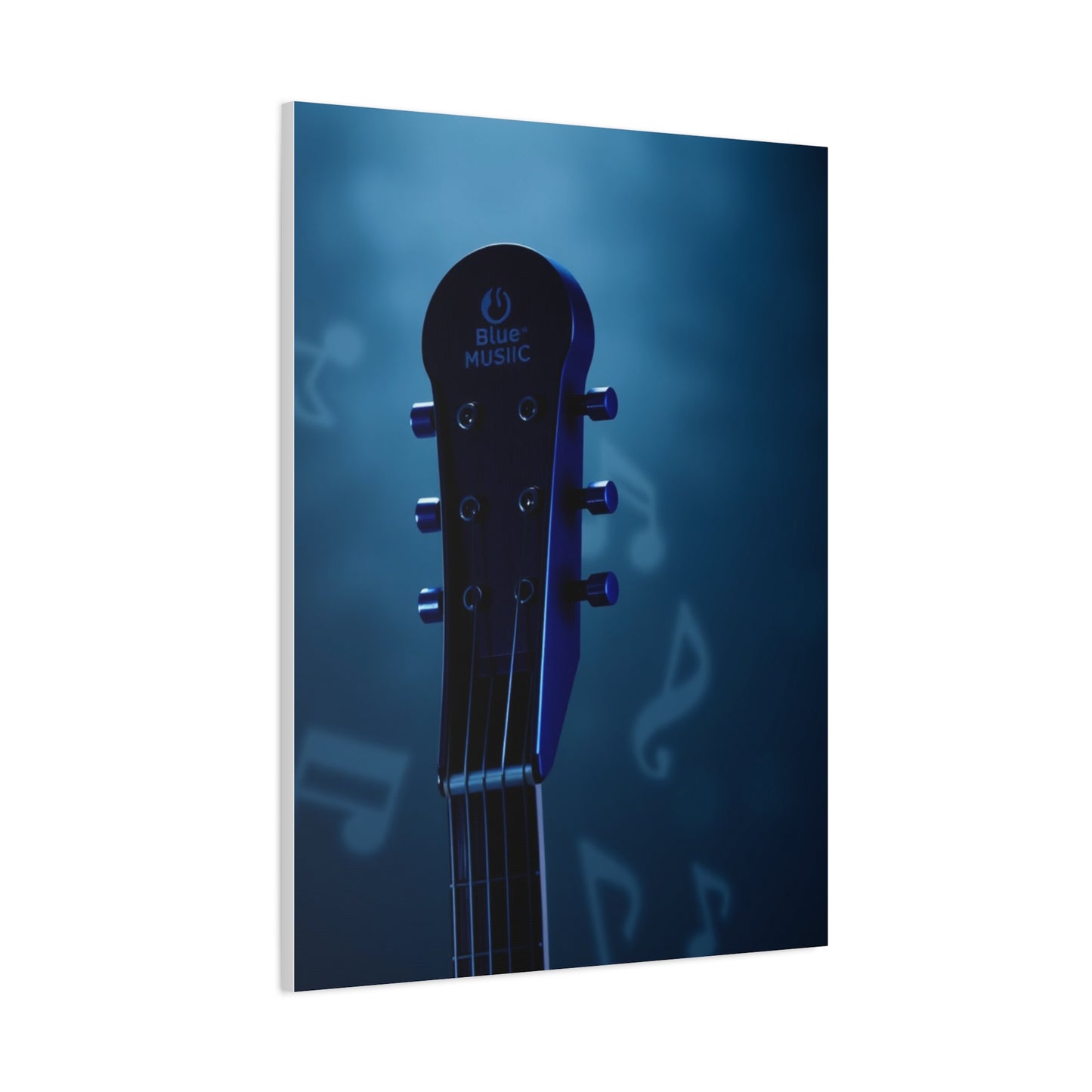 Elite Blue Music Art Vision Wall Art & Canvas Print