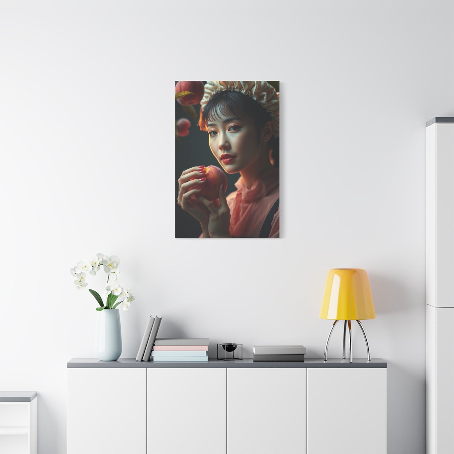 Peach Art Luxury Canvas Wall Art & Canvas Print