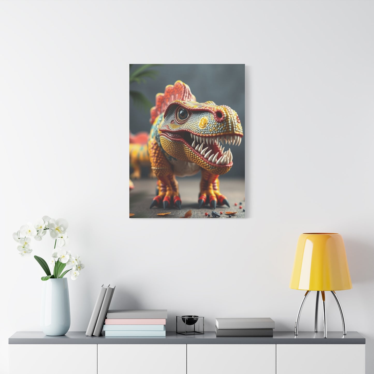 Kid’s Dinosaur Art Luxury Canvas Wall Art & Canvas Print