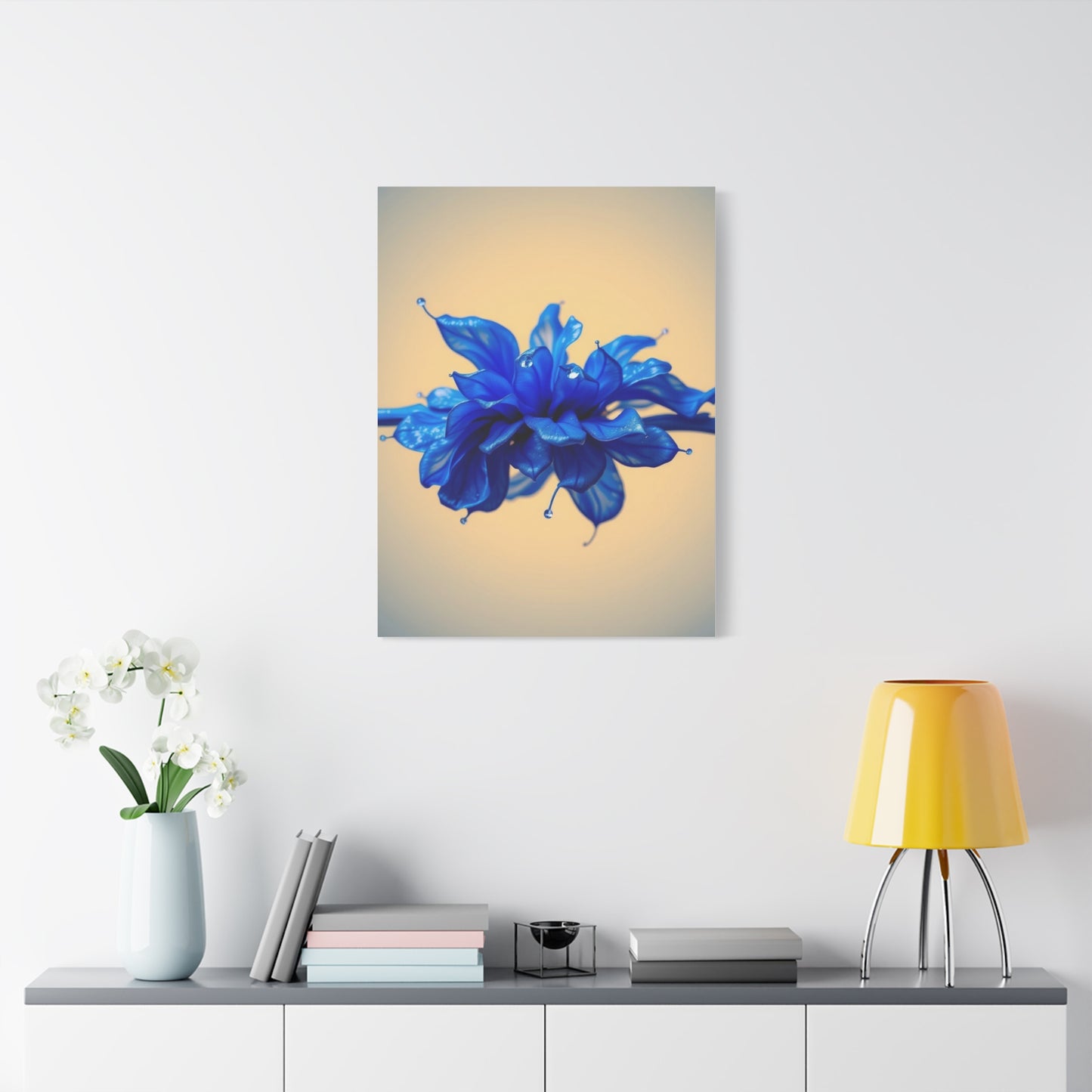 Supreme Blue & Gray Art Collection Wall Art & Canvas Print