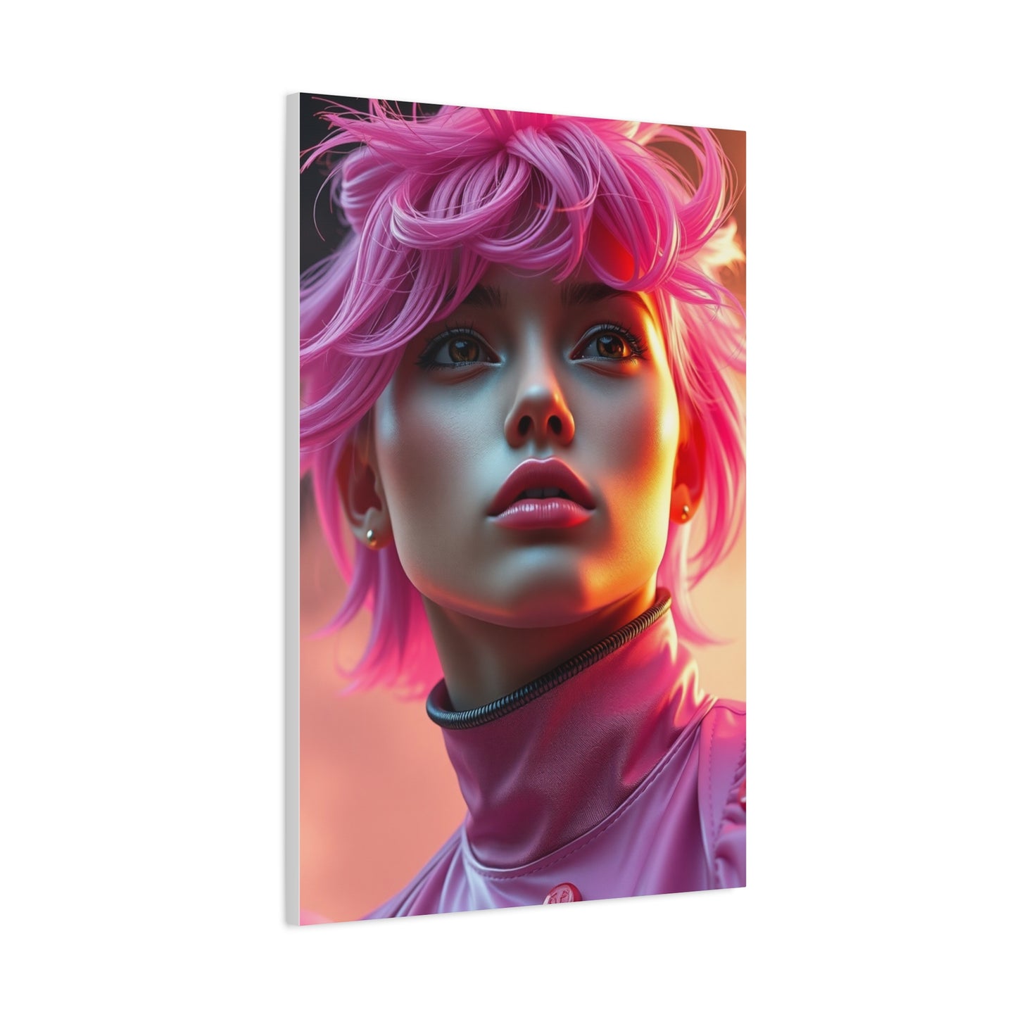 Supreme Gold & Pink Art Collection Wall Art & Canvas Print