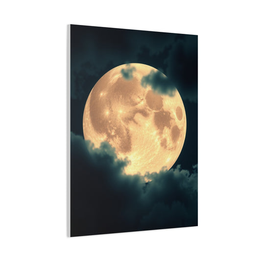 Full Moon Art Refined Canvas Wall Art & Canvas Print