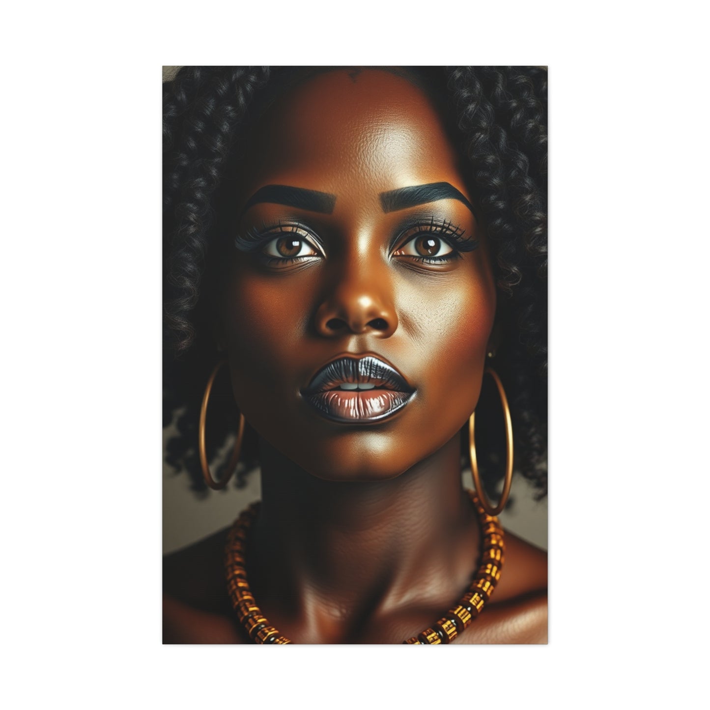 Vision Domonique Brown Art Art Wall Art & Canvas Print