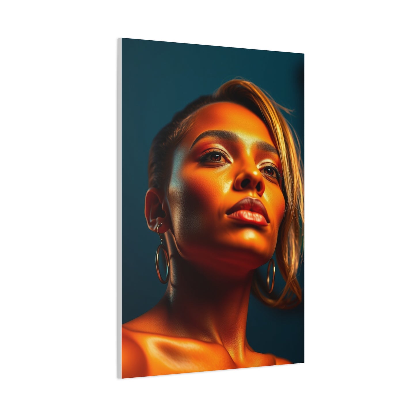 Pop of Orange Art Supreme Gallery Wall Art & Canvas Print